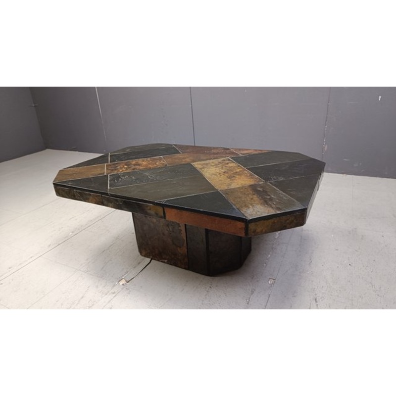 Vintage Brutalist Coffee Table, 1970s for sale at Pamono-IRH-2152754
