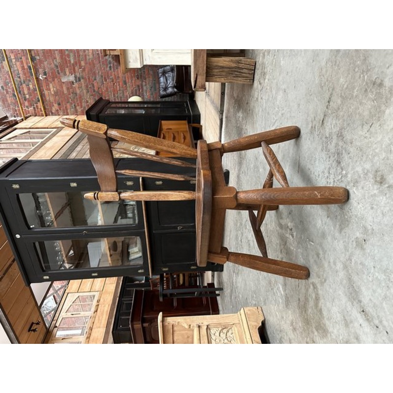 Vintage Brutalist Chairs, 1950s, Set of 4 for sale at Pamono