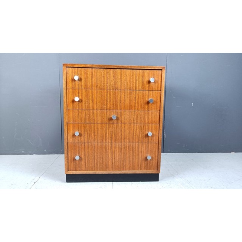Vintage Chest of Drawers by Alfred Hendrickx for Belform, 1960s for sale at Pamono