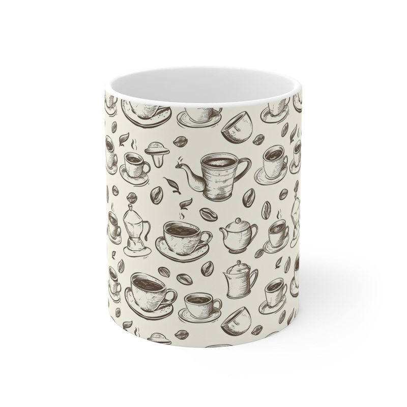 Coffee-Themed Coffee Mug – Sip in Style 011